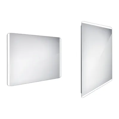 Image de Miroir de salle de bain LED avec éclairage Nimco 100 x 70 cm ZP 17004