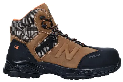 Zdjęcie produktu dla Buty robocze Allsite, model: botki, kolor: brązowy/czarny, klasa bezpieczeństwa: S3 WR SRC, norma: EN ISO 20345, rozmiar: 42.5