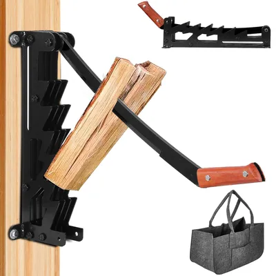Produktbild von Holzspalter Wandhalterung Brennholzspalter für Weichhölzern Anzündspalter Wandmontage Handholzspalter, Kann 34 cm langes Holz spalten