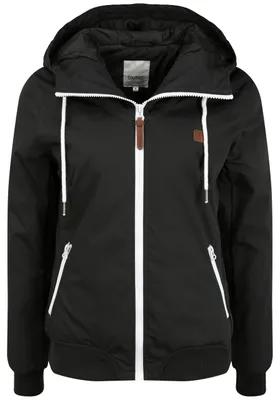 Produktbild von OXMO OXTila Damen Übergangsjacke Jacke Windbreaker, M, BLACK (799000)
