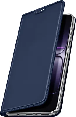 Obrázok produktu pre Dux Ducis, skladacie puzdro OnePlus Nord 5 s priehradkami na karty Skin Pro, tmavomodré