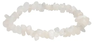 Produktbild von Regenbogen Mondstein Splitterarmband Armband Edelstein Heilstein