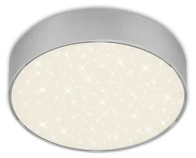 Produktbild von LED Aufbauleuchte IP20 Sternenhimmel 11 W silber Metall-Kunststoff Briloner
