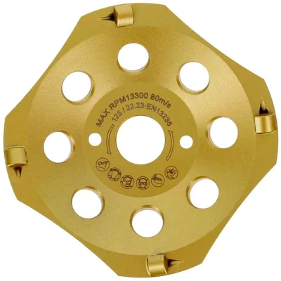 Immagine prodotto di PRODIAMANT PKD Mola diamantata 125 mm per bitume con 4 segmenti