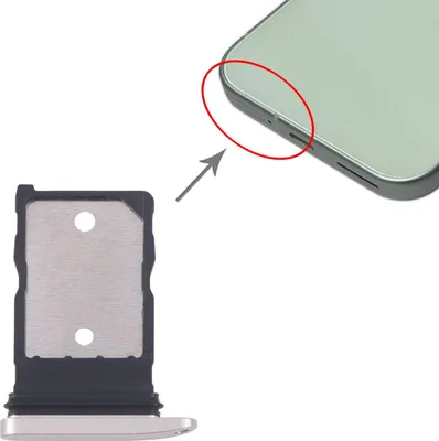 Image de Pour Google Pixel 9 Pro Porte-carte SIM Tray pièce de rechange réparation Beige