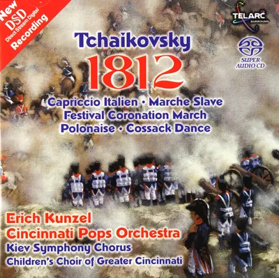 Obrázek produktu pro Petr Iljič Čajkovskij (1840-1893): 1812 Ouvertüre op. 49 - Telarc - (Classic / SACD)