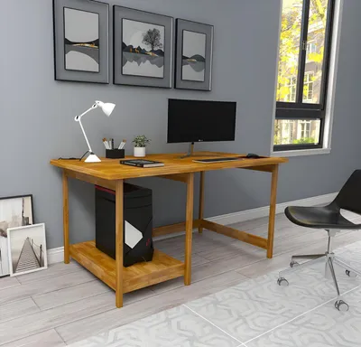 Zdjęcie produktu dla Elegancki stół do pracy Designerskie stoły do salonu Stół do przechowywania Meble drewniane