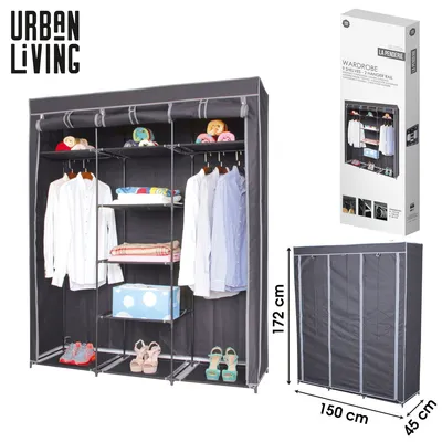 Produktbild von Urban Living Garderobenschrank Schrank-Gardeobe Kleiderschrank 200203