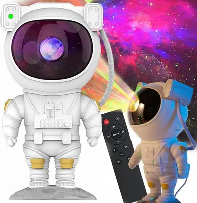 Zdjęcie produktu dla Verk 18285 Projektor nocnego nieba, zorza polarna i gwiazdy, pilot zdalnego sterowania