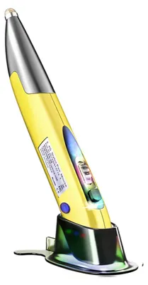 Obrázok produktu pre Optická myš s perovým dizajnom, 2,4 GHz, pre pravákov aj ľavákov, dobíjateľná, bezdrôtová, vrecková, s dvoma pravými tlačidlami, žltá