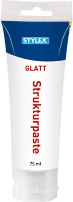 Produktbild von Strukturpaste 75ml glatt weiß für Acrylfarbe