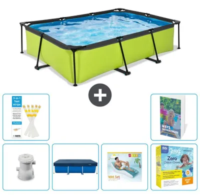 Zdjęcie produktu dla Basen Exit, prostokątny – 300 x 200 x 65 cm – 7 elementów  S309