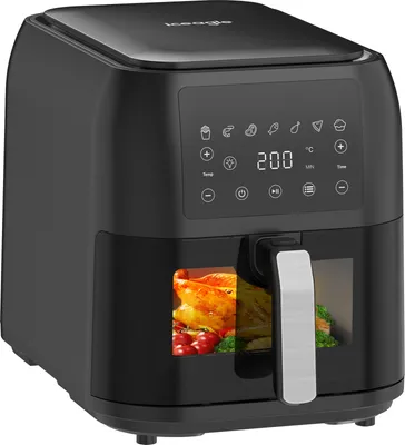 Produktbild von Heißluftfritteuse AF08008 airfryer XXL 8.5L, heissluftfritteuse mit LED-Anzeige, 7 Kochprogramme, digitales Display, 80 - 200 °C, Schwarz