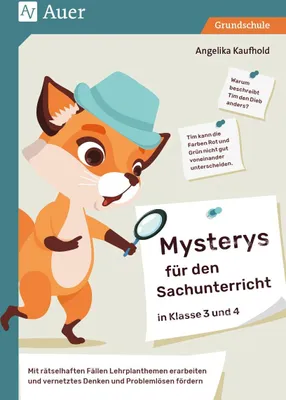 Produktbild von Mysterys für den Sachunterricht in Klasse 3 und 4