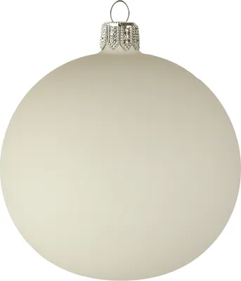 Produktbild von Kugel in beige matt einfarbig