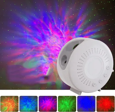 Produktbild von Sternenhimmel Projektor,Multicolor Nachtlicht Sternenhimmel, Fernbedienung, RGB Dimmer, Geburtstags- & Weihnachtsgeschenk