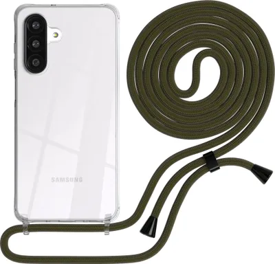 Produktbild von EAZY CASE Handykette mit Hülle für Samsung Galaxy A26 Backcover Handykette, zum Umhängen in Grün