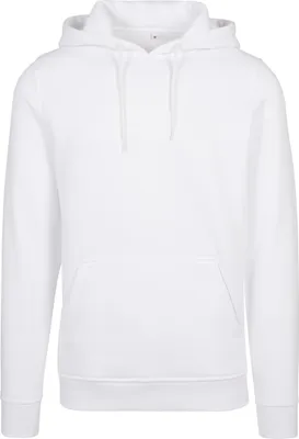 Produktbild von Build Your Brand BY137 | Herren Sweat Organic Hoodie, 100% Baumwolle - Farbe: White - Größe: L