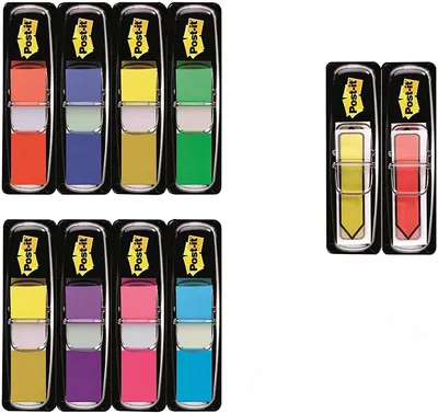 Image de Post-it Index Mini, 11,9 x 43,2 mm, 8 couleurs