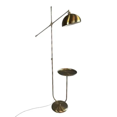 Produktbild von Bronze Moderne Dekorative Metall mit Ablage Stehlampe