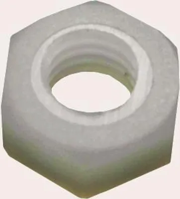 Produktbild von connex Sechskantmuttern M6 Kunststoff weiß - 20 Stück