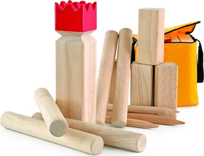 Produktbild von Carromco Wikinger Schach Classic, Gummibaumholz