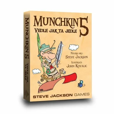 Zdjęcie produktu dla Asmodee Czech Republic Munchkin – rozszerzenie 5.