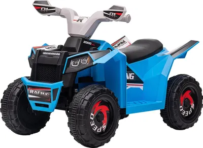 Zdjęcie produktu dla Elektryczny Quad Dziecięcy, Mini Quad Elektryczny Z Funkcją Jazdy Do Przodu I Do Tyłu, Pojazd Elektryczny 6 V Dla Dzieci 1,5-3 Lat, 2,5 Km/H, Niebieski