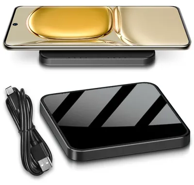 Produktbild von Kabelloser Qi Charger 15W Wireless Laden Huawei P60 P50 P40 P30 Ladestation