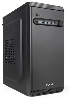 Obrázek produktu pro TooQ Dodeka Ultra, Mini Tower, PC, Černá, Micro ATX, Mini-ITX, SPCC, 14 cm