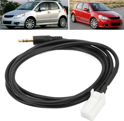 Obrázok produktu pre Auto CD prehrávač AUX audio kábel adaptér náhrada pre Suzuki SX4 / Grand Vitara 2007-2010