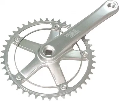Produktbild von Sturmey Archer Single Kettenradgarnitur 44 Z. 170 Mm Silber silber