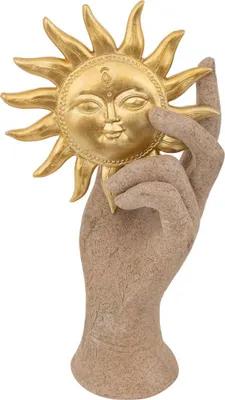 Produktbild von Hand deko samina h.21cm harz sortiert  - Atmosphera créateur d'intérieur