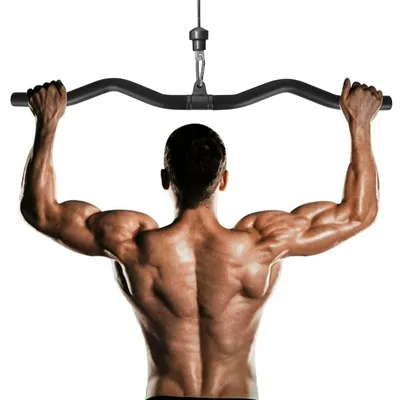 Obrázek produktu pro Ergonomická bicepsová tyč pro domácí trénink a silový trénink