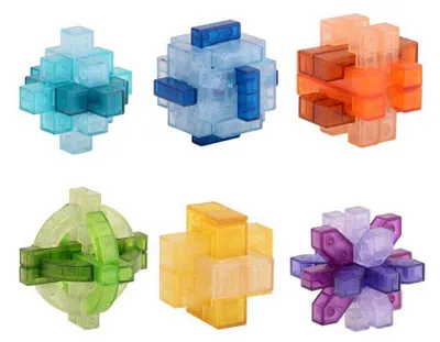 Produktbild von Johntoy 3D-Gehirnpuzzle in transparenter Farbe