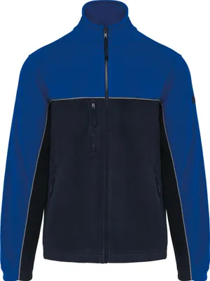 Produktbild von WK. Designed To Work Zweifarbige, umweltfreundliche Uni-Fleecejacke