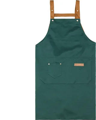 Produktbild von Küchenschürze mit Tasche, verstellbarem Riemen, wasserdicht, Antifouling, Reinigungsschürze, Kochschürze, Küchenbedarf