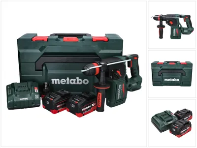 Zdjęcie produktu dla Metabo KH 18 LTX BL 24 Q akumulatorowy młot udarowo-obrotowy 18 V 2,2 J + 2x akumulator 8,0 Ah + ładowarka + metaBOX
