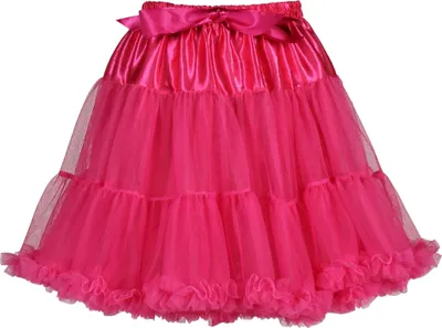 Produktbild von Volumen Petticoat "Cabaret" für Damen | Neon-Pink
