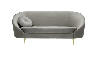 Produktbild von SLF24 - 2,5-Sitzer Sofa Kooper - hellgrau - Velluto 15