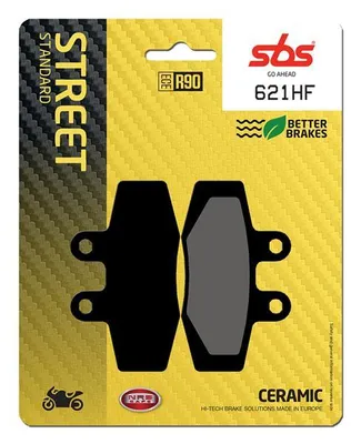 Produktbild von Bremsbelag SBS 621HF (Satz pro Scheibe) Street Ceramic