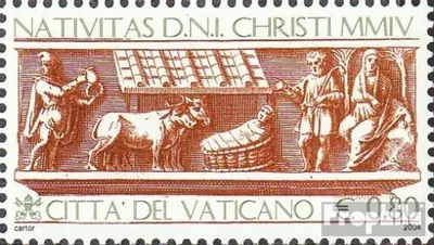 Produktbild von Briefmarken Vatikanstadt 2004 Mi 1513 (kompl.Ausg.) gestempelt Weihnachten