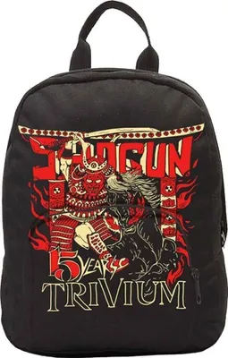 Produktbild von Trivium Shogun Rucksack Schwarz mit Bandlogo