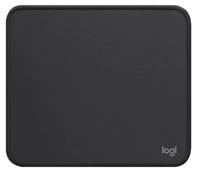 Produktbild von Logitech Mouse Pad - Studio Series, Graphit, Einfarbig, Nylon, Polyester, Gummi, Anti-Rutsch-Basis
