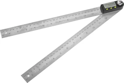 Obrázok produktu pre Pravítko na uhlomer, pravítko na hľadanie uhlov, pravítko na goniometer, digitálne pravítko na uhlomer, digitálny uhlomer
