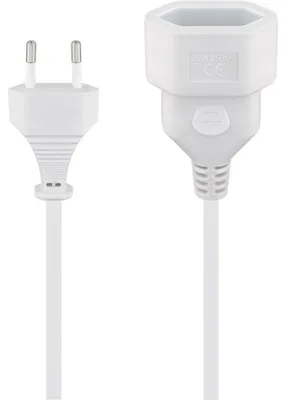 Zdjęcie produktu dla Goobay 51356, 2 m, Wtyczka zasilająca typu C, Wtyczka zasilająca typu C, H03VVH2-F, 250 V