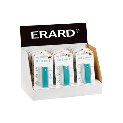 Produktbild von ERARD - SET 12 REINIGUNGSSÄTZE 3 in 1 (Ständer enthalten) - 726435