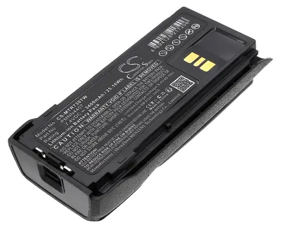 Produktbild von TECHTEK Akku Kompatibel mit [Motorola] R7, R7A Ersetzt PMNN4407, für PMNN4407A, für PMNN4807, für PMNN4807A, für PMNN4808, für PMNN4808A, für P
