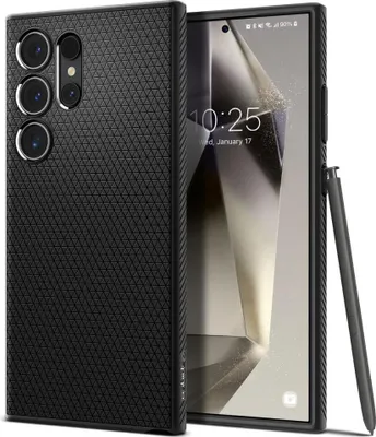 Produktbild von Spigen Liquid Air, Cover, Samsung, Galaxy S24 Ultra Case, 17,3 cm (6.8"), Schwarz
