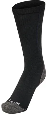 Produktbild von Hummel Unisex Hmlpro High Training Sock, BLACK/BLAZING YELLOW, 39-42 EU